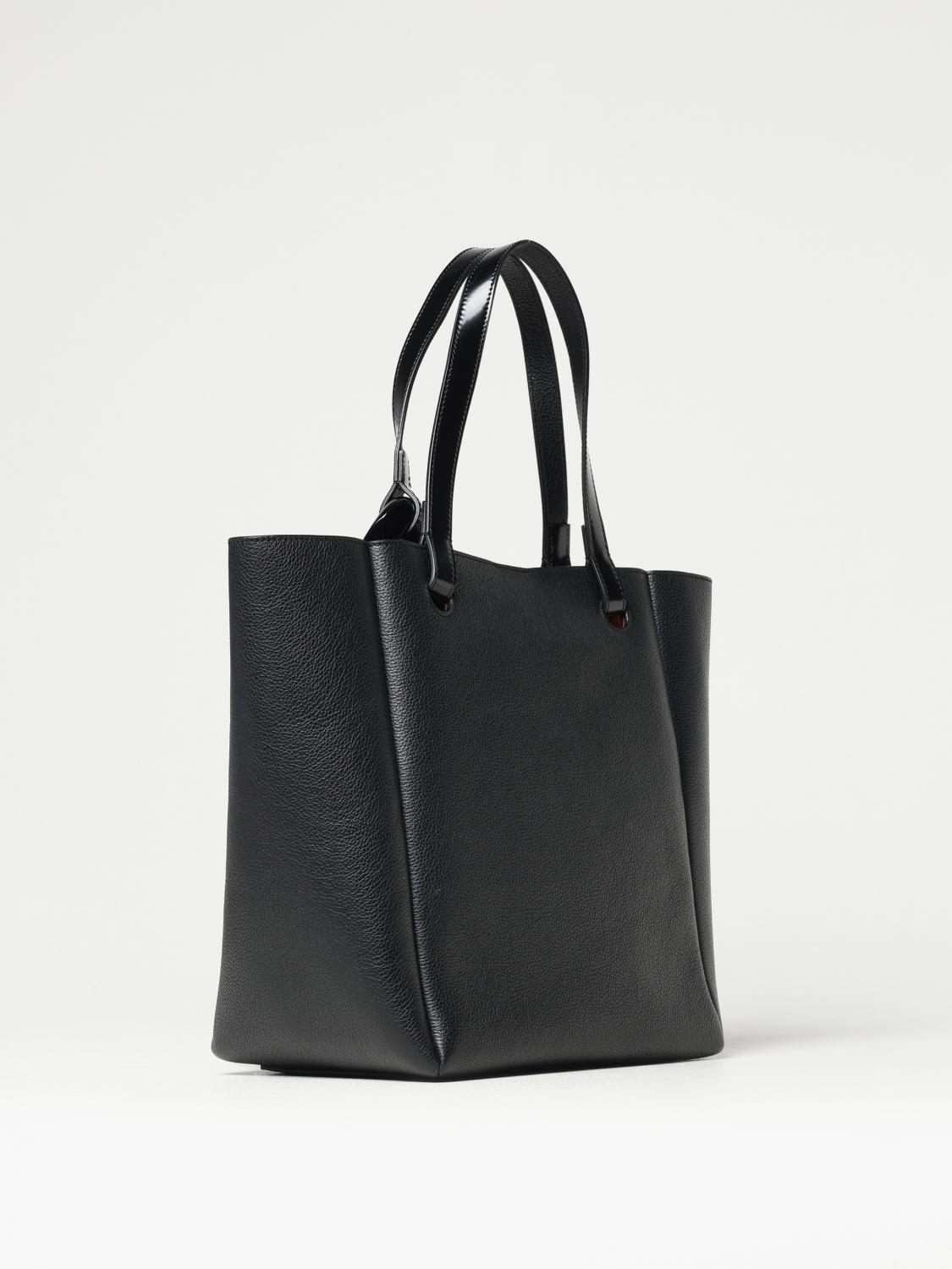 JW ANDERSON BORSA A SPALLA: Borsa JW Anderson in pelle a grana , Nero - Img 3