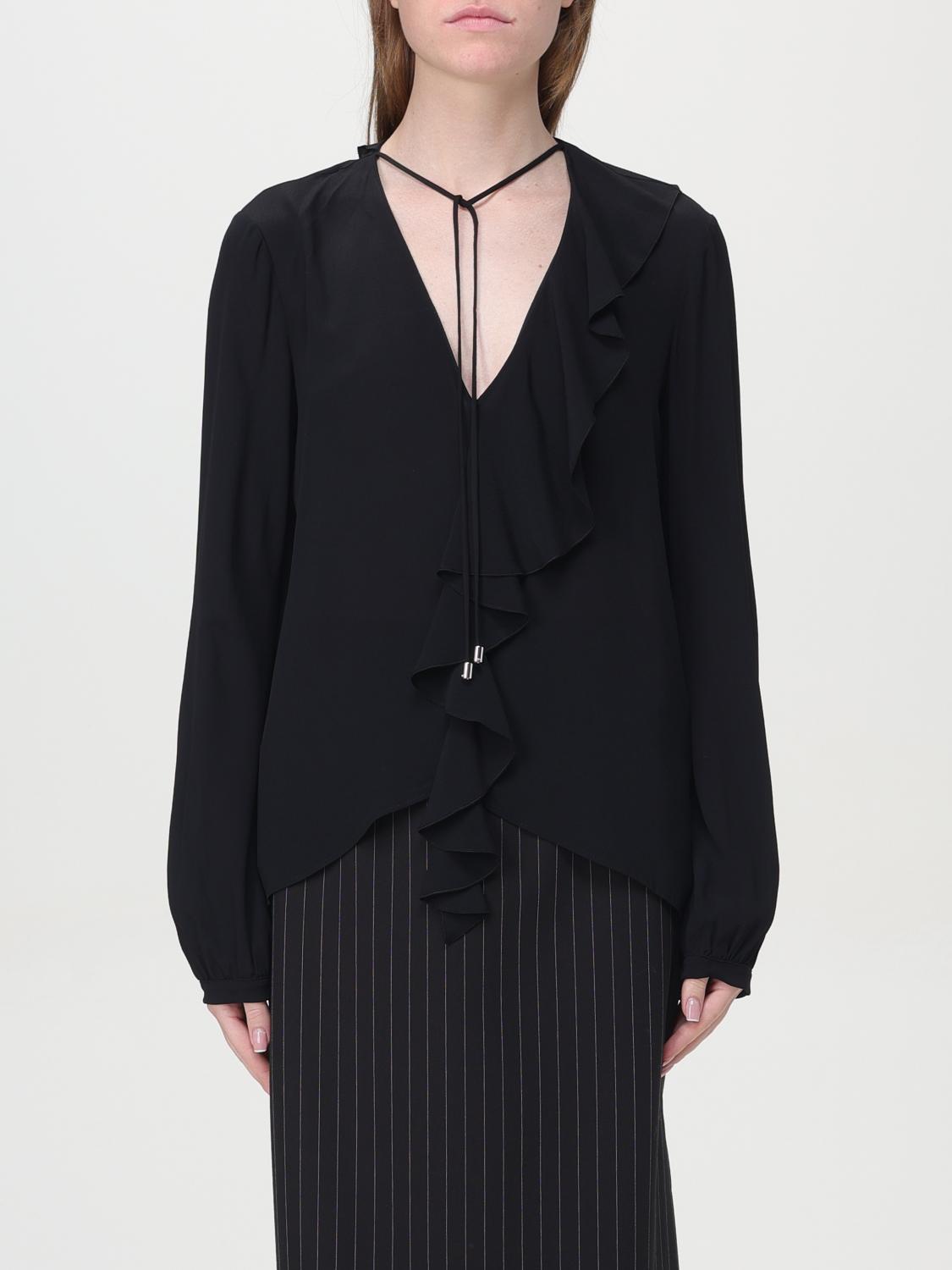 PATRIZIA PEPE TOP: Shirt woman Patrizia Pepe, Black - Img 1