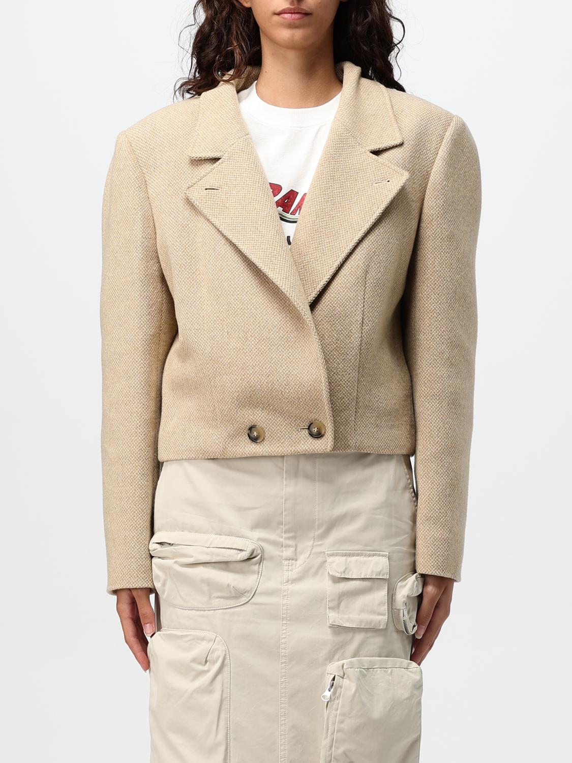 ISABEL MARANT ETOILE CHAQUETA: Americana mujer Isabel Marant Etoile, Beige - Img 1