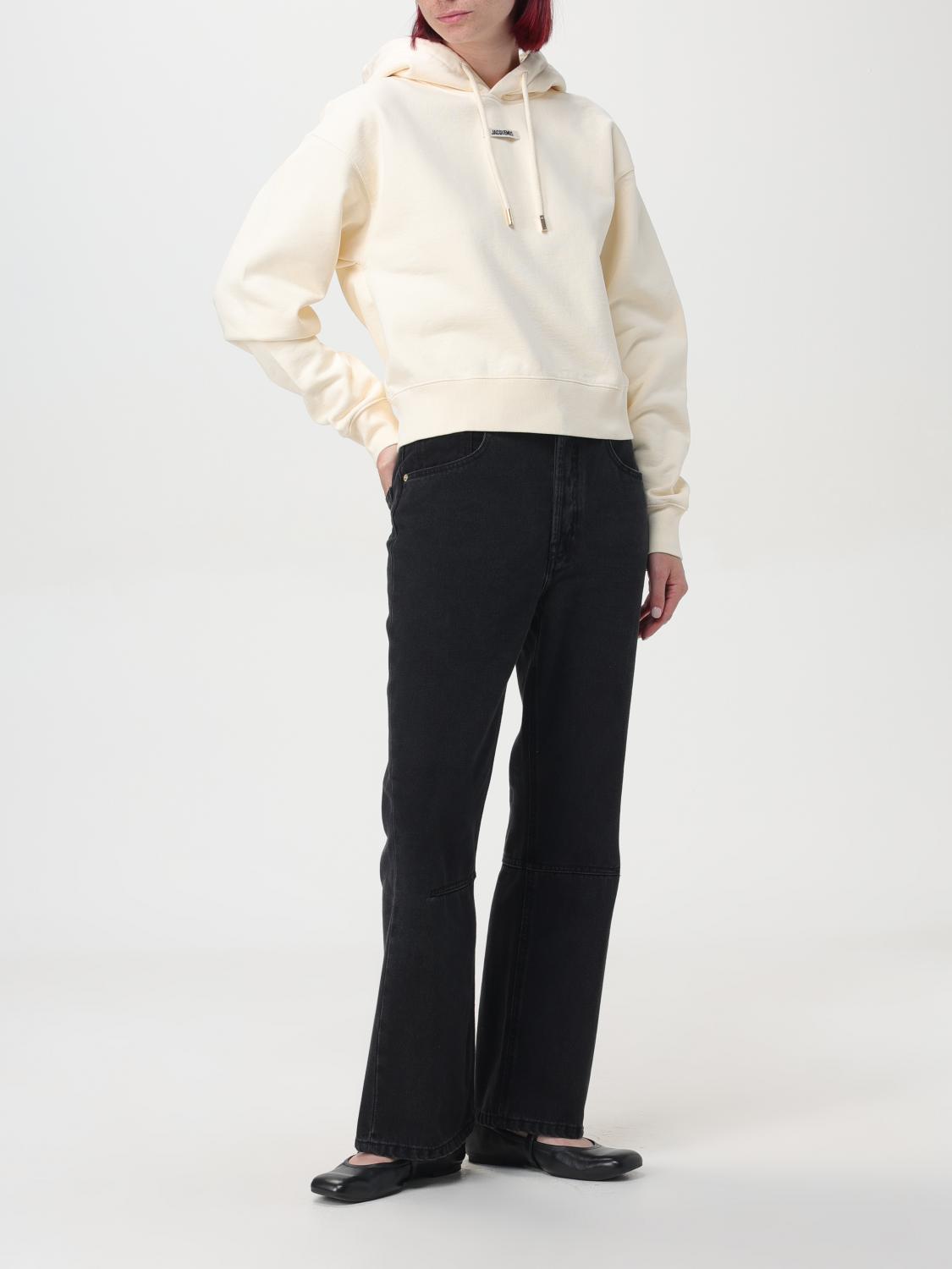 JACQUEMUS SUDADERA: Sudadera mujer Jacquemus, Beige - Img 2