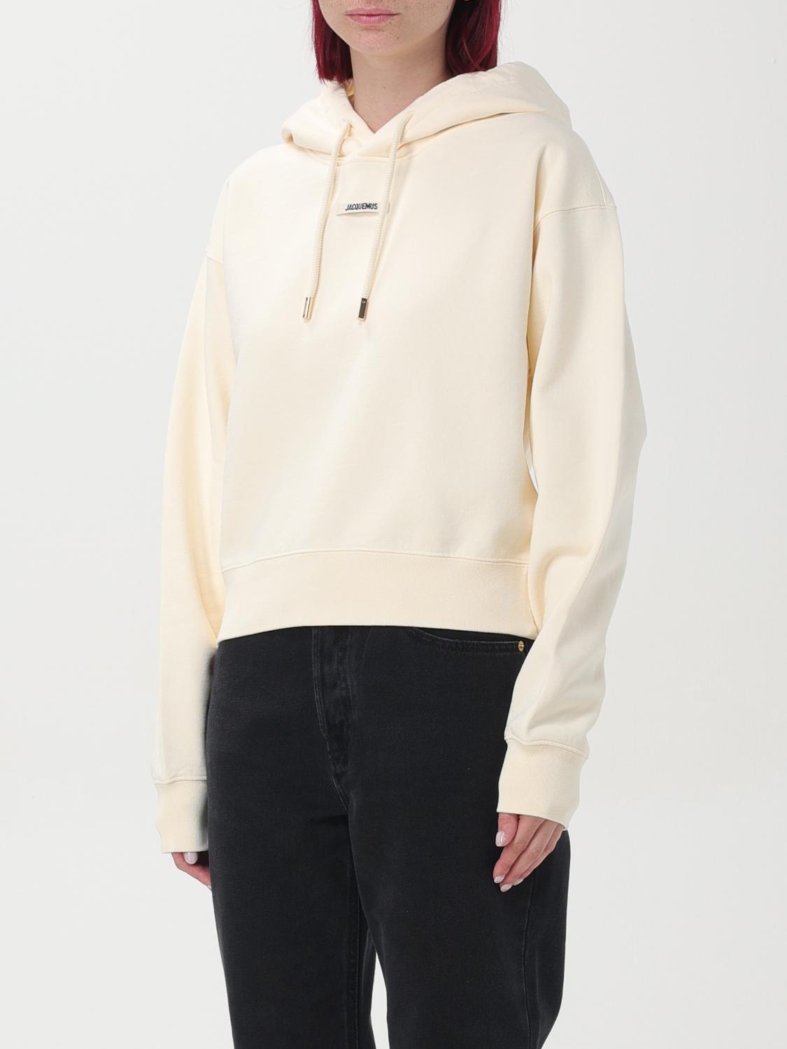 JACQUEMUS SUDADERA: Sudadera mujer Jacquemus, Beige - Img 4