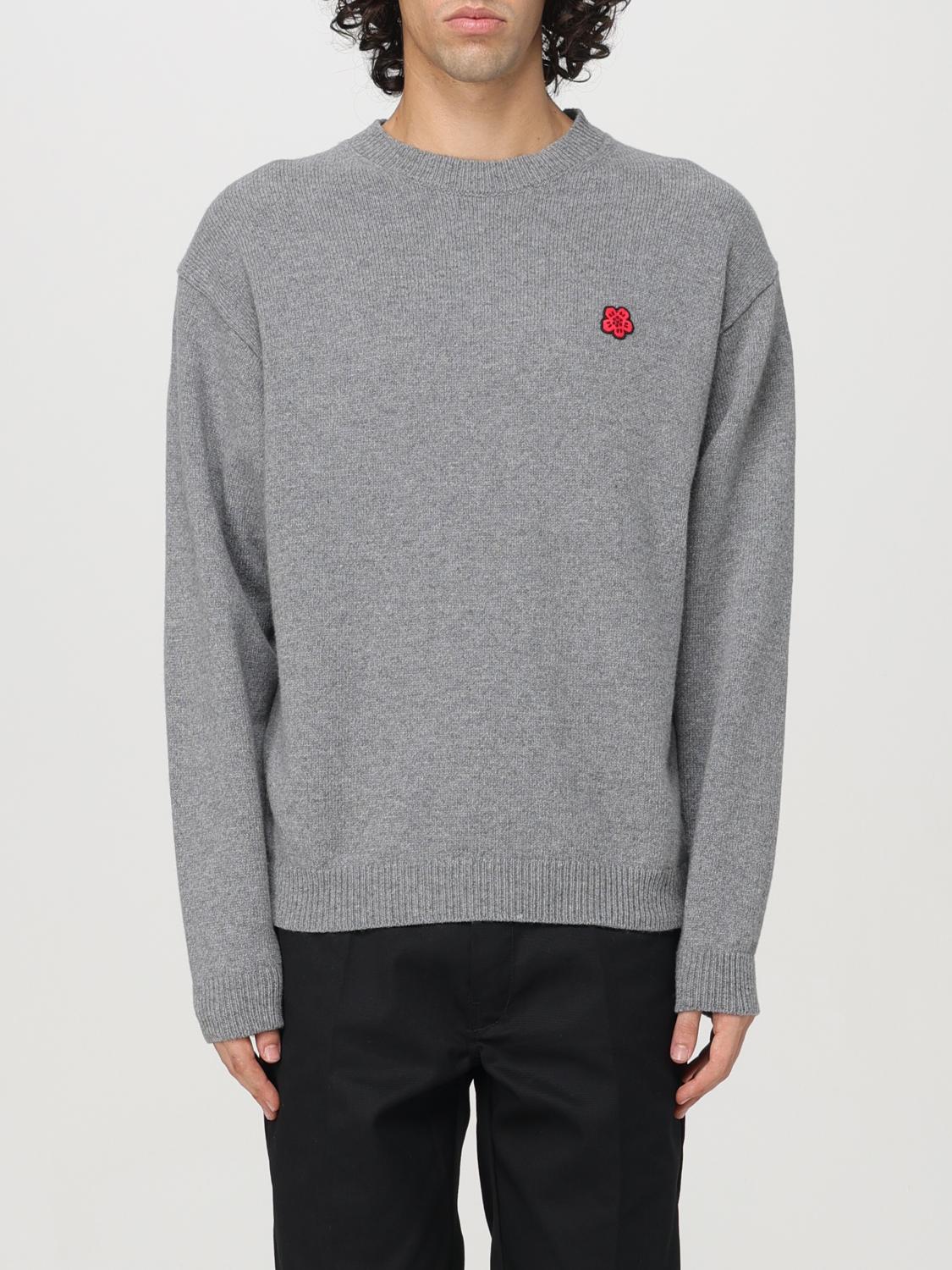 KENZO SWEATER: Sweater men Kenzo, Grey - Img 1