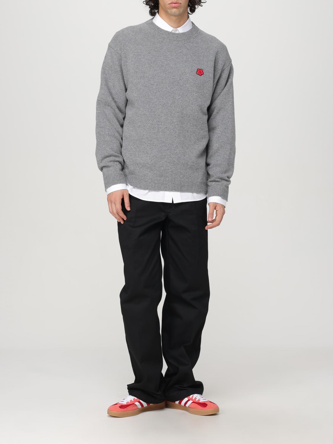 KENZO SWEATER: Sweater men Kenzo, Grey - Img 2