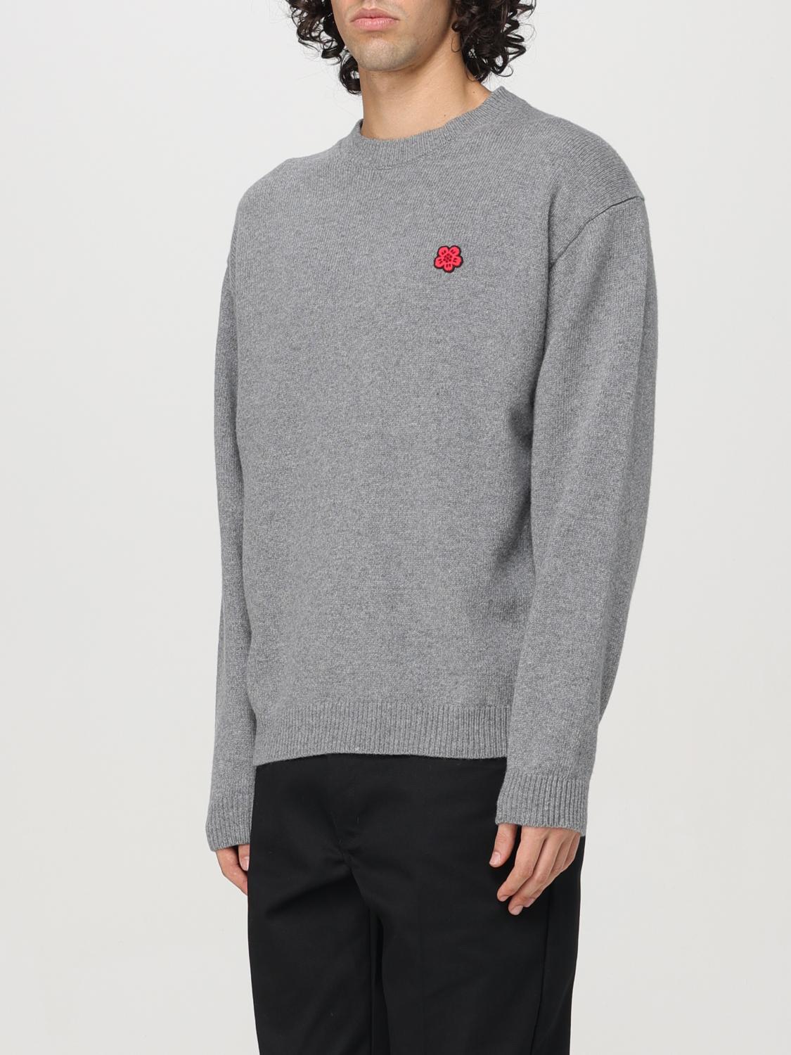 KENZO SWEATER: Sweater men Kenzo, Grey - Img 4