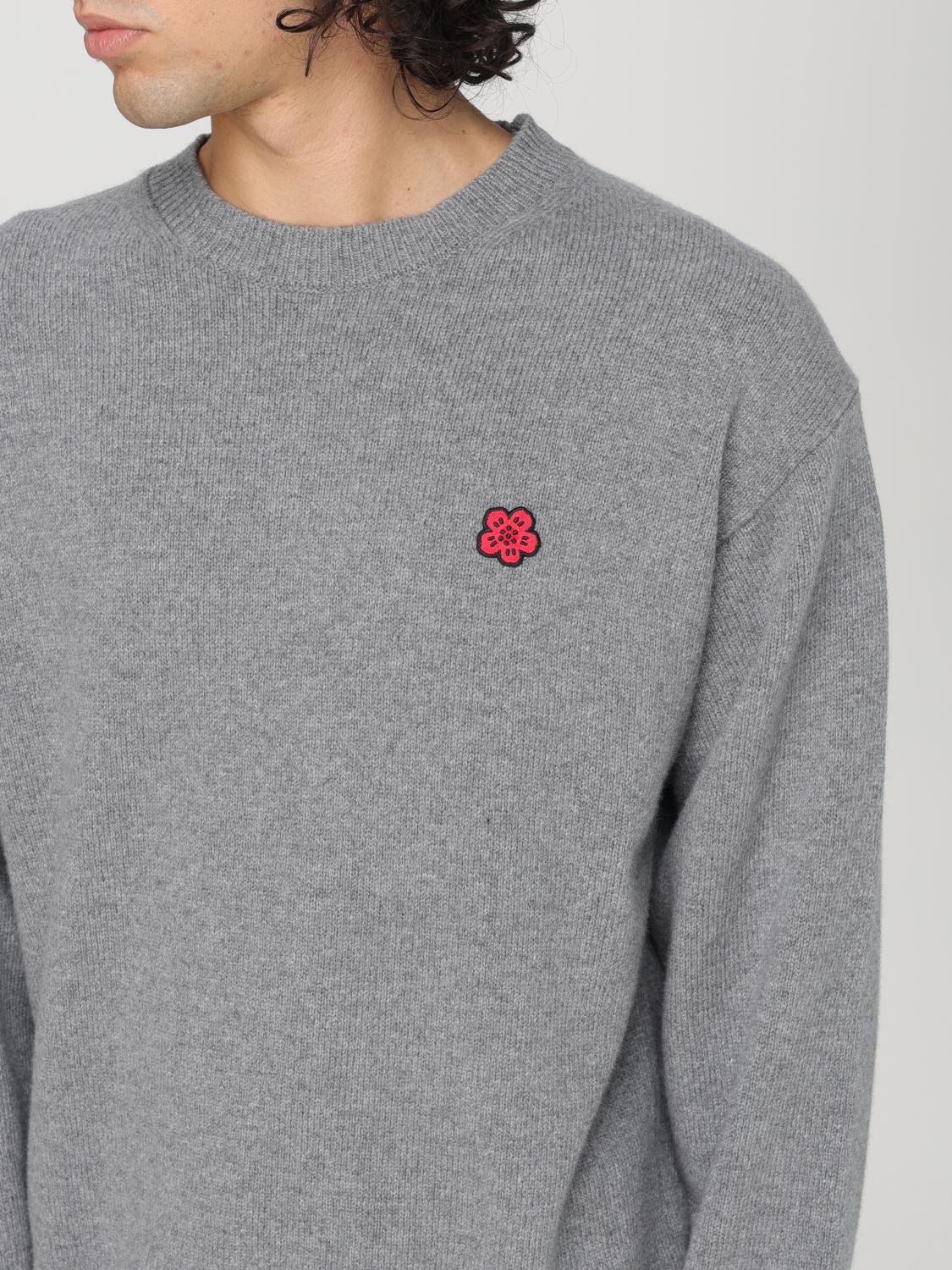 KENZO SWEATER: Sweater men Kenzo, Grey - Img 5