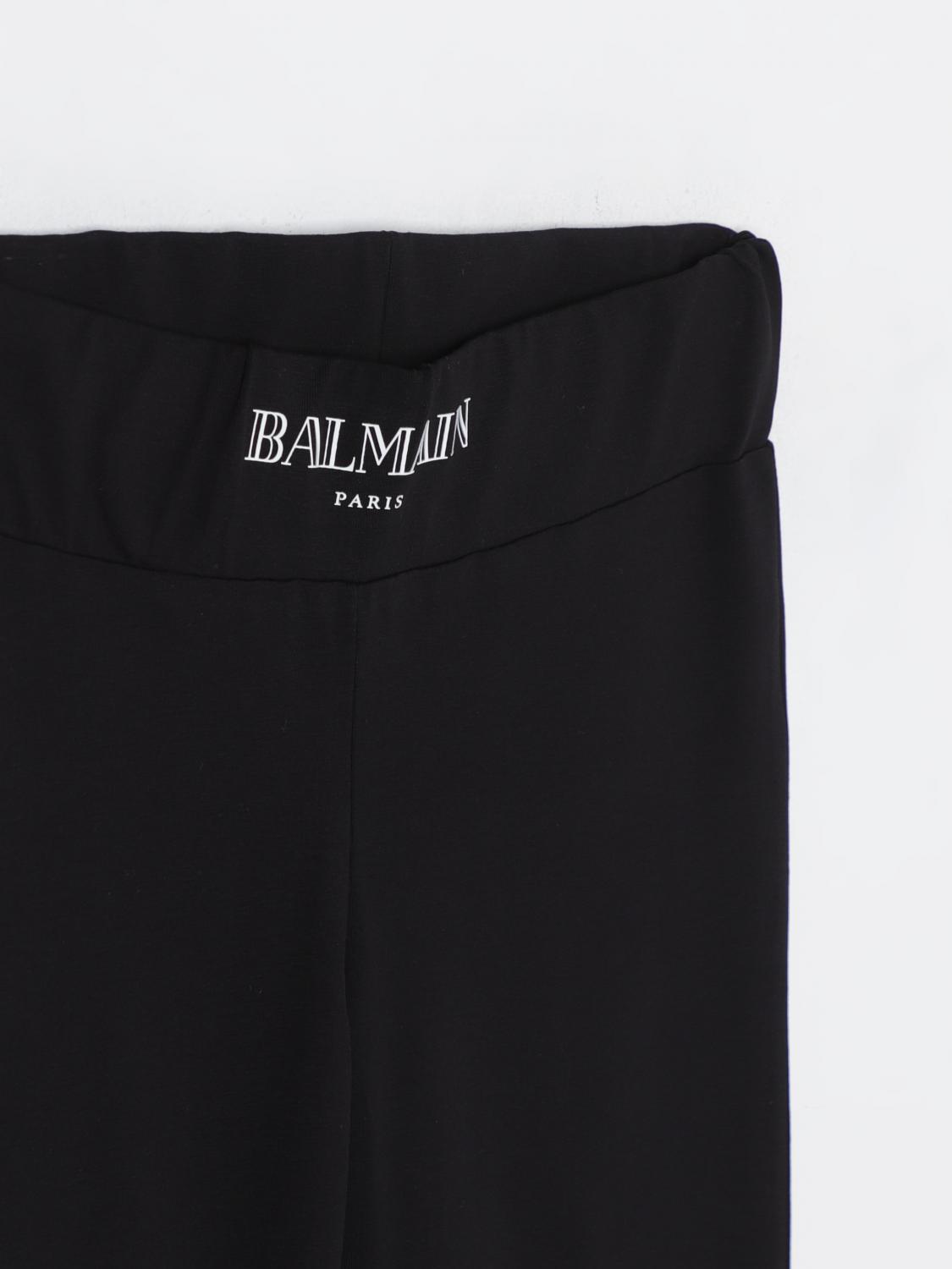 BALMAIN PANTS: Pants kids Balmain, Black - Img 3