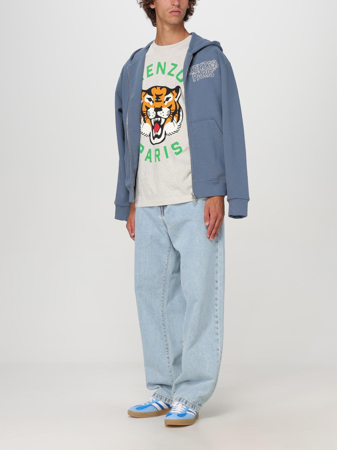 KENZO 스웨트셔츠: 스웨트셔츠 남성 Kenzo, 블루 - Img 2