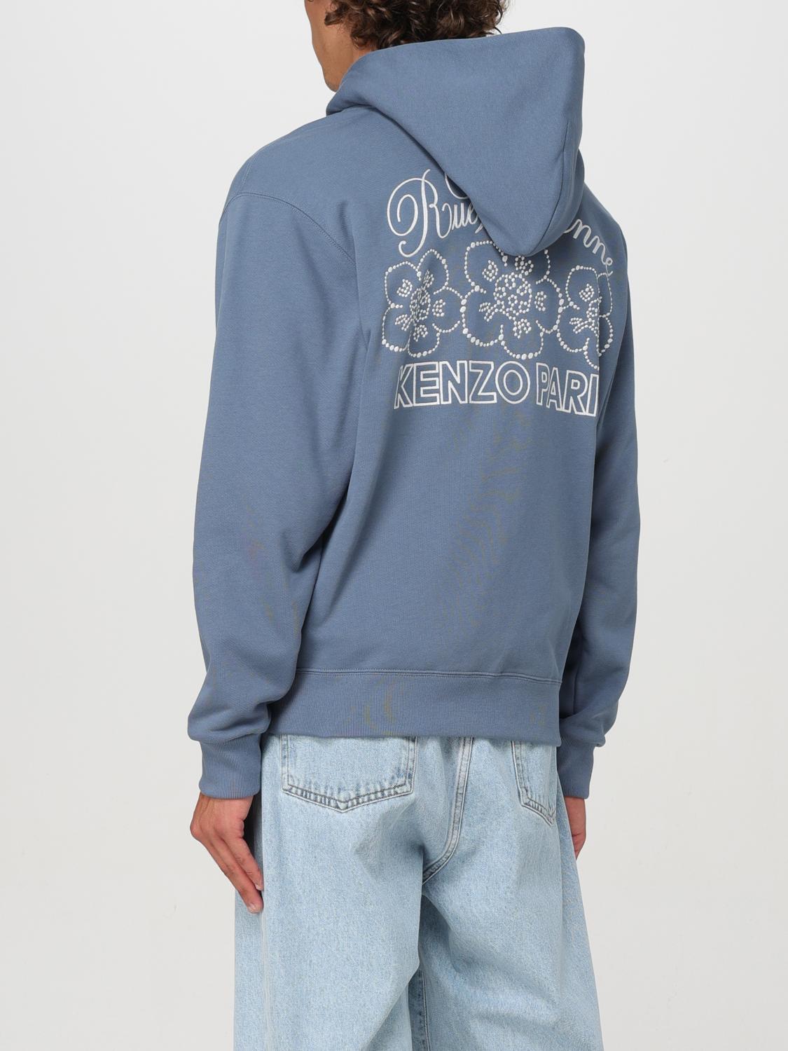KENZO 스웨트셔츠: 스웨트셔츠 남성 Kenzo, 블루 - Img 3