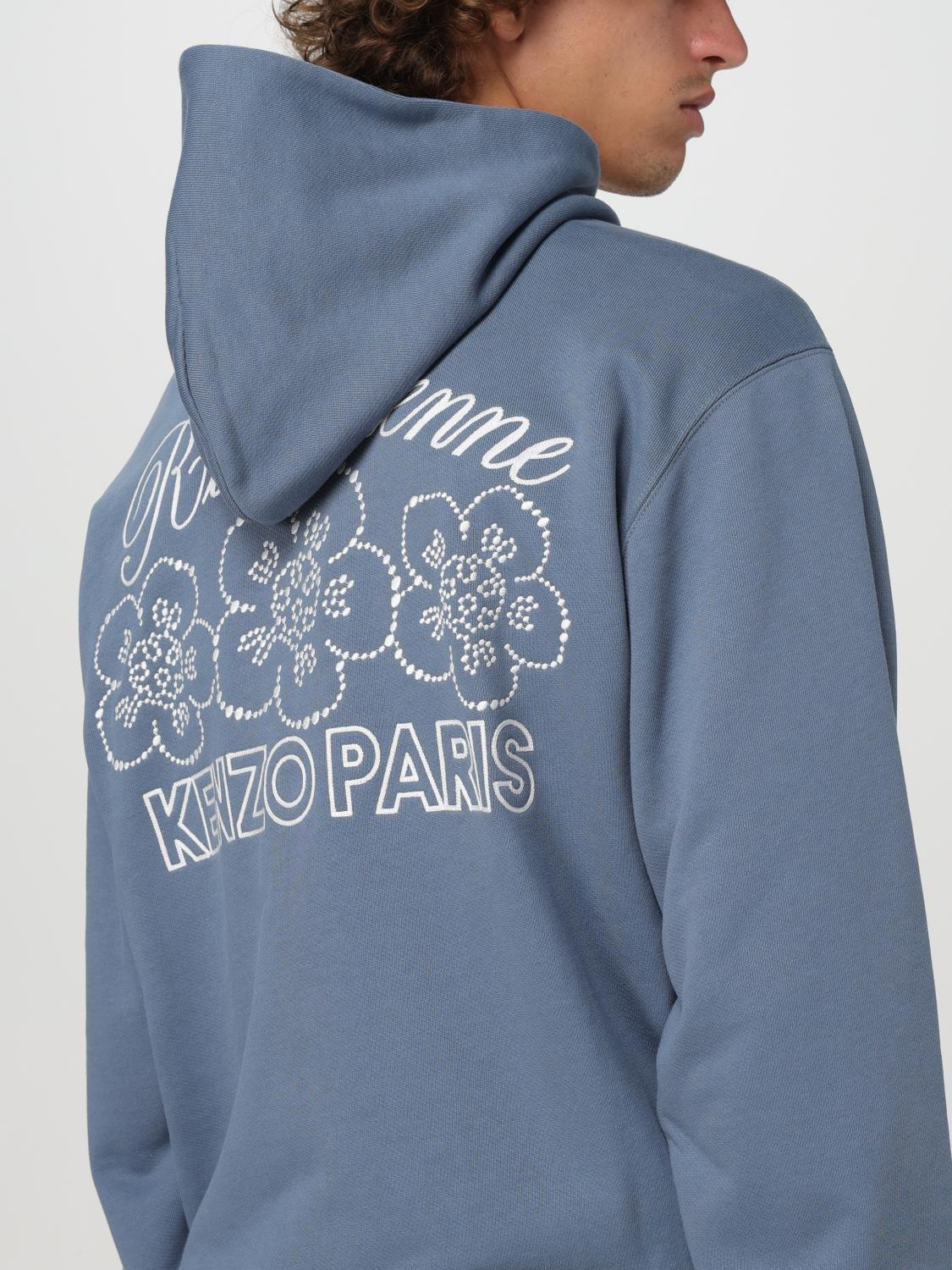 KENZO 스웨트셔츠: 스웨트셔츠 남성 Kenzo, 블루 - Img 5