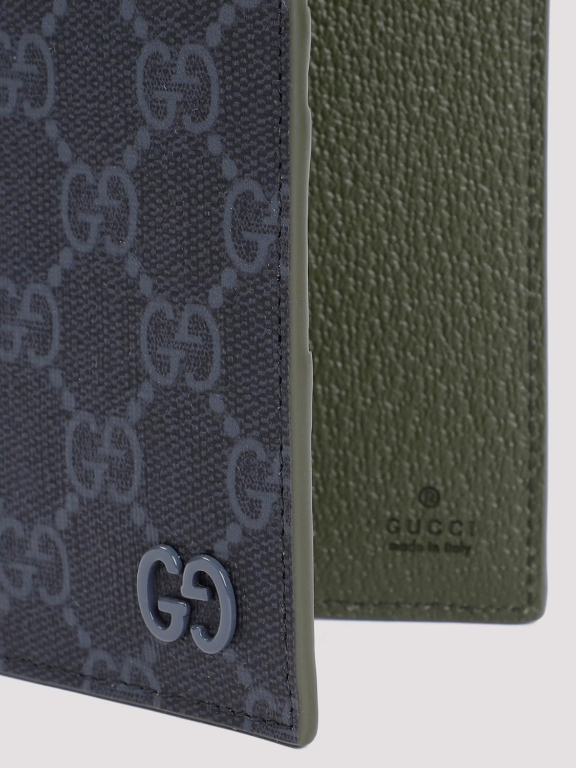 GUCCI WALLET: Wallet men Gucci, Navy - Img 3