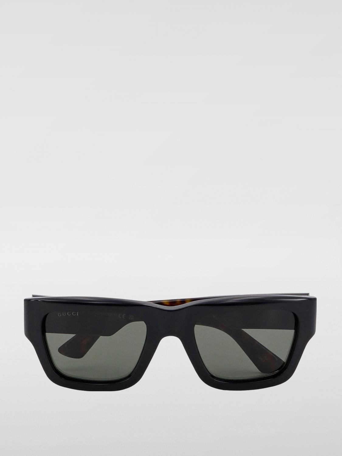 GUCCI LUNETTES DE SOLEIL: Lunettes de soleil homme Gucci, Noir - Img 2