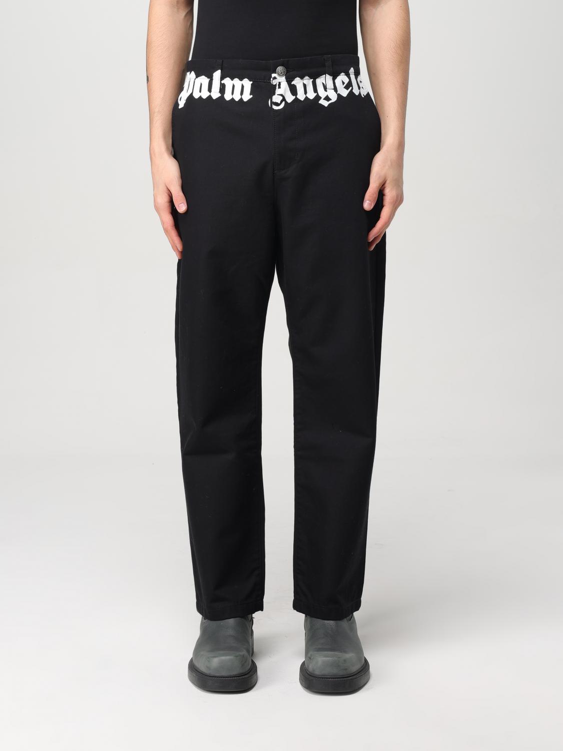 PALM ANGELS PANTS: Pants men Palm Angels, Black - Img 1