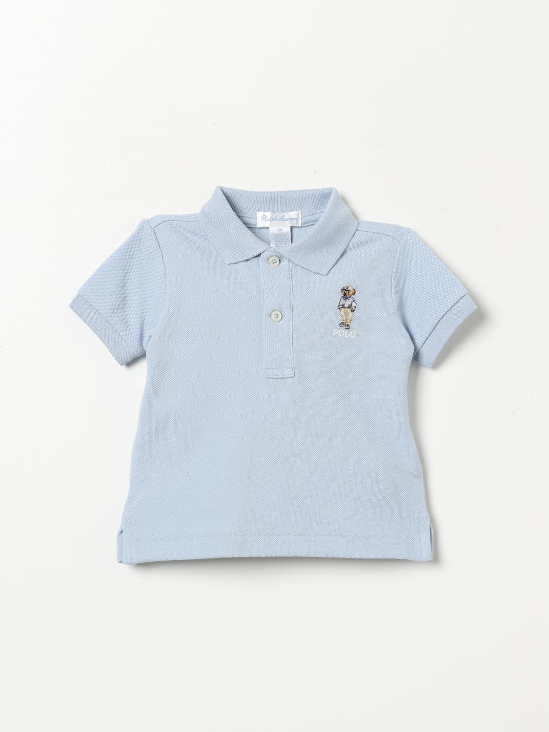 POLO RALPH LAUREN T恤: T恤 儿童 Polo Ralph Lauren, 蓝色 - Img 1