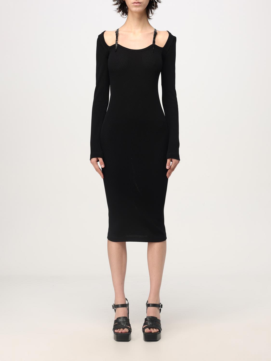 VERSACE JEANS COUTURE VESTIDO: Vestido mujer Versace Jeans Couture, Negro - Img 1