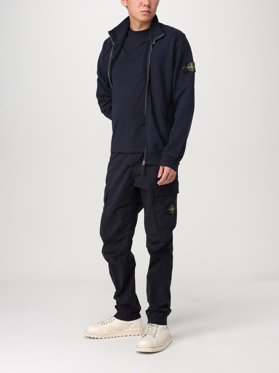 STONE ISLAND PANTALON: Pantalon homme Stone Island, Bleu - Img 2