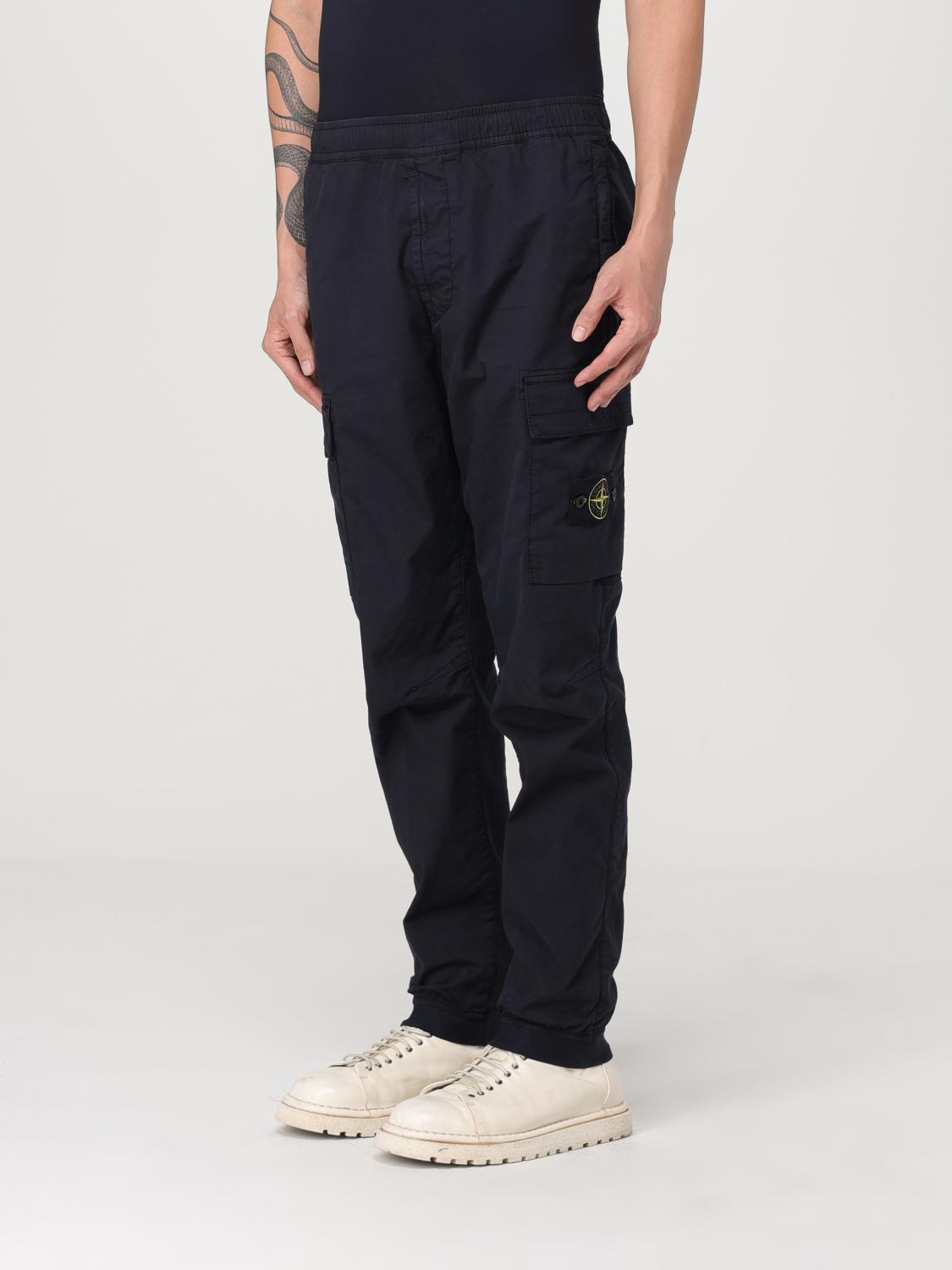 STONE ISLAND PANTALON: Pantalon homme Stone Island, Bleu - Img 4