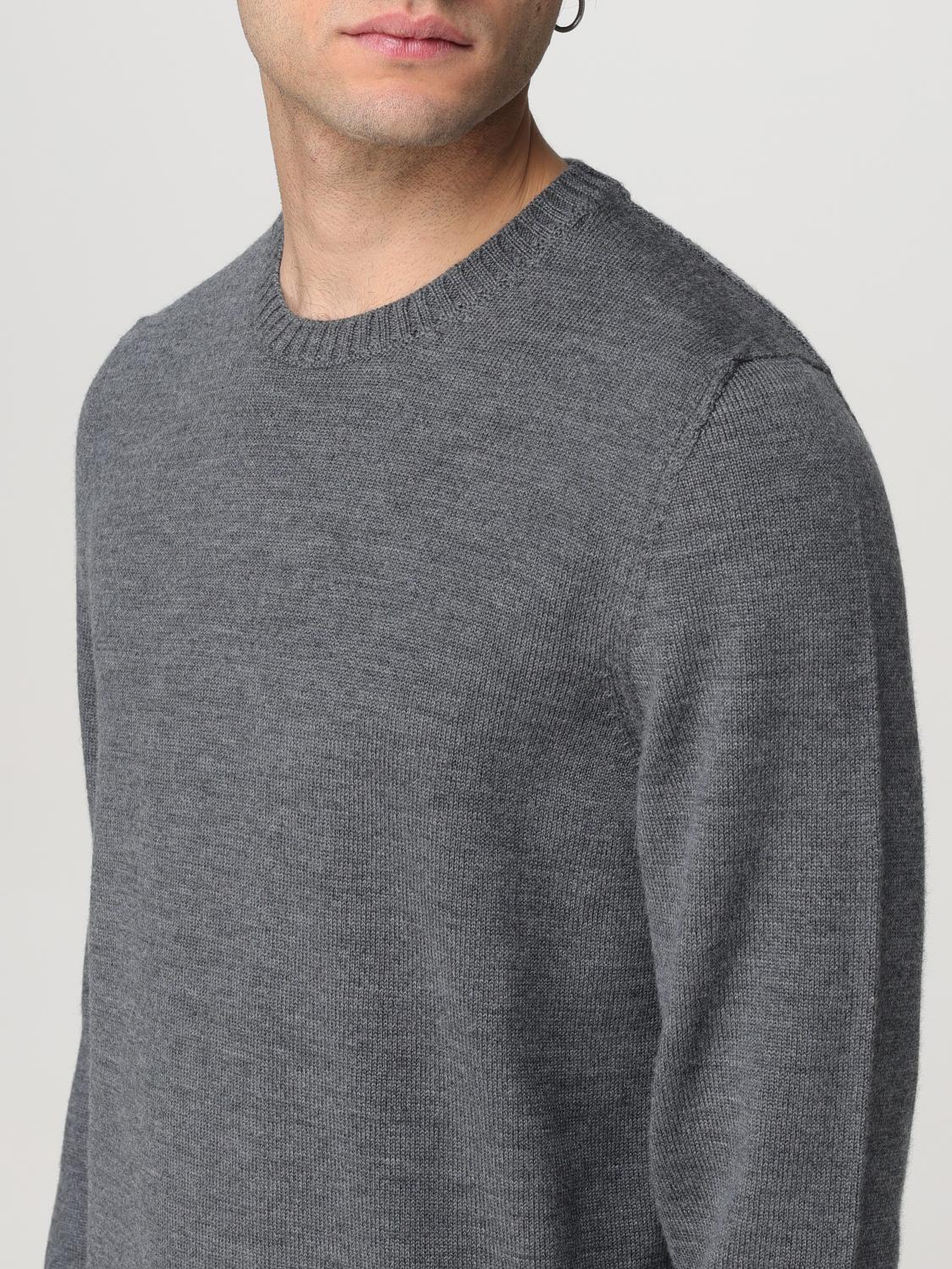 DRUMOHR 毛衣: 卫衣 男士 Drumohr, 炭黑色 - Img 3