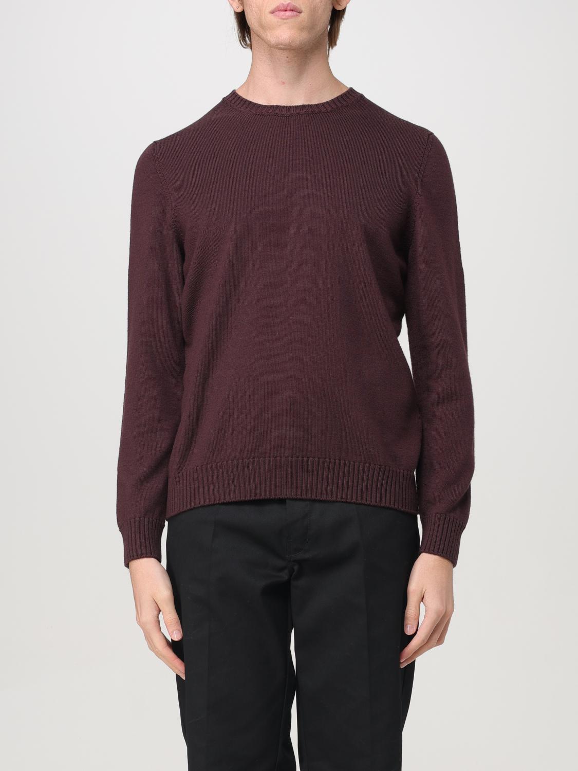 DRUMOHR SWEATER: Sweatshirt men Drumohr, Burgundy - Img 1