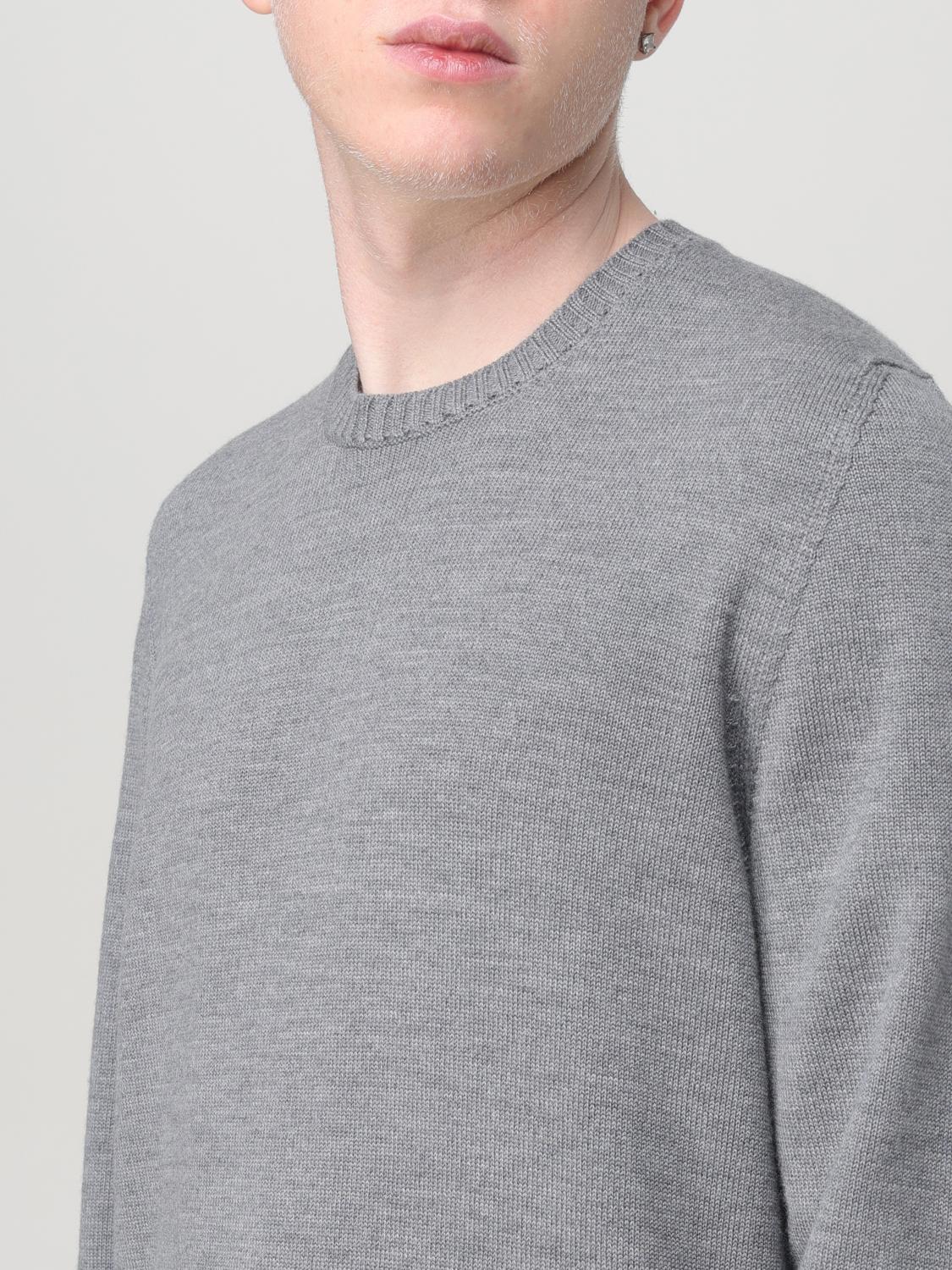 DRUMOHR 毛衣: 卫衣 男士 Drumohr, 灰色 1 - Img 3