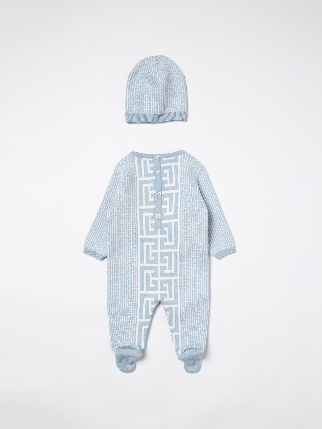 BALMAIN BABY-OVERALL: Strampler kinder Balmain, Milch - Img 2