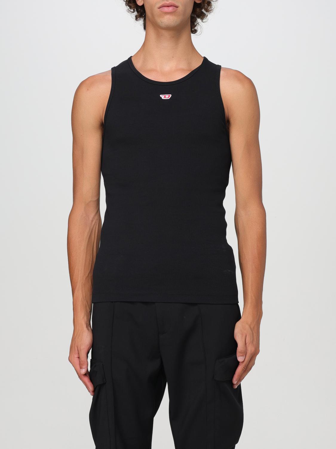 DIESEL ブラック タンクトップ Diesel タンクトップ メンズ - ブラック | A040880EJAI | GIGLIO.COM