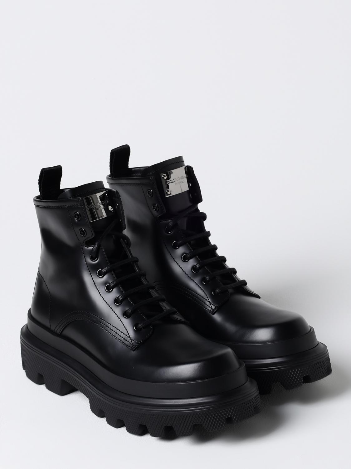 Dolce & Gabbana Boots men - Black | A60566AB640 | GIGLIO.COM