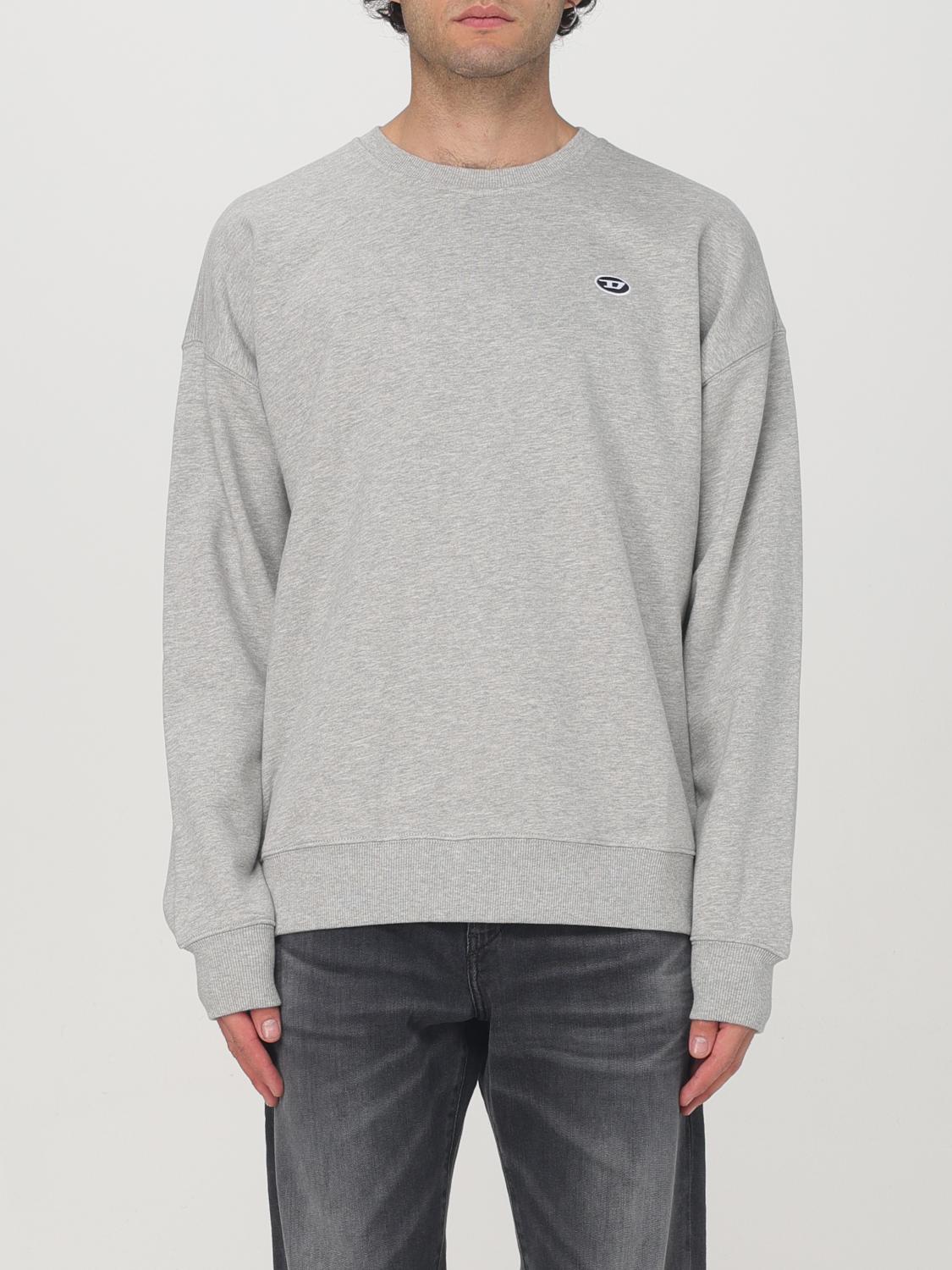 DIESEL SWEATSHIRT: Sweatshirt men Diesel, Grey - Img 1