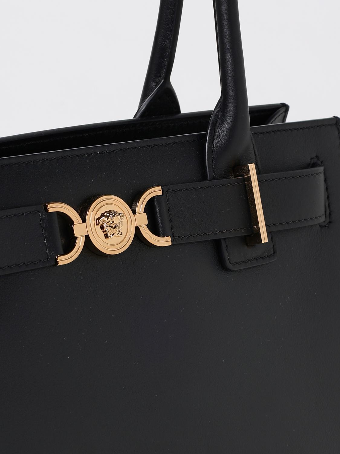 VERSACE SCHULTERTASCHE: Schultertasche damen Versace, Schwarz - Img 4