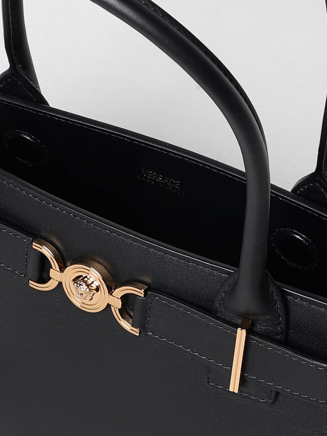 VERSACE SCHULTERTASCHE: Schultertasche damen Versace, Schwarz - Img 5