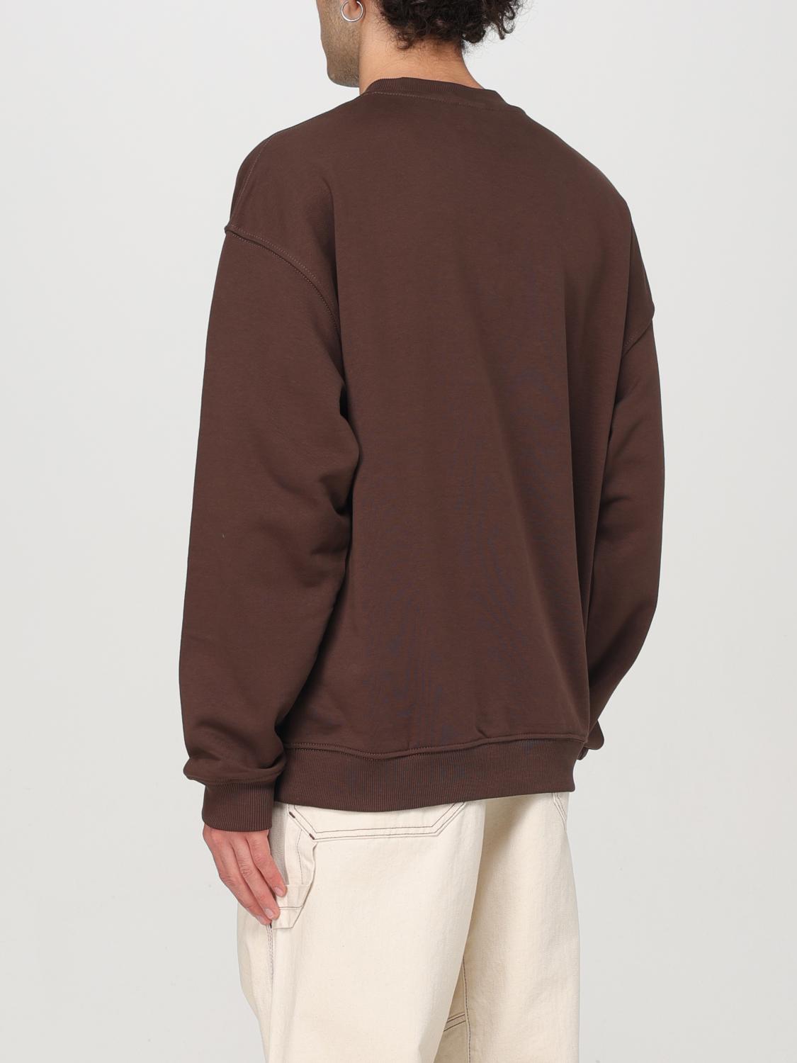 DIESEL SWEATSHIRT: Sweatshirt men Diesel, Brown - Img 3