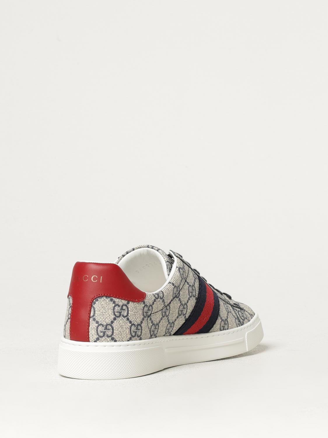 GUCCI SNEAKERS: Sneakers Ace Gucci in tessuto GG Supreme , Fantasia - Img 3