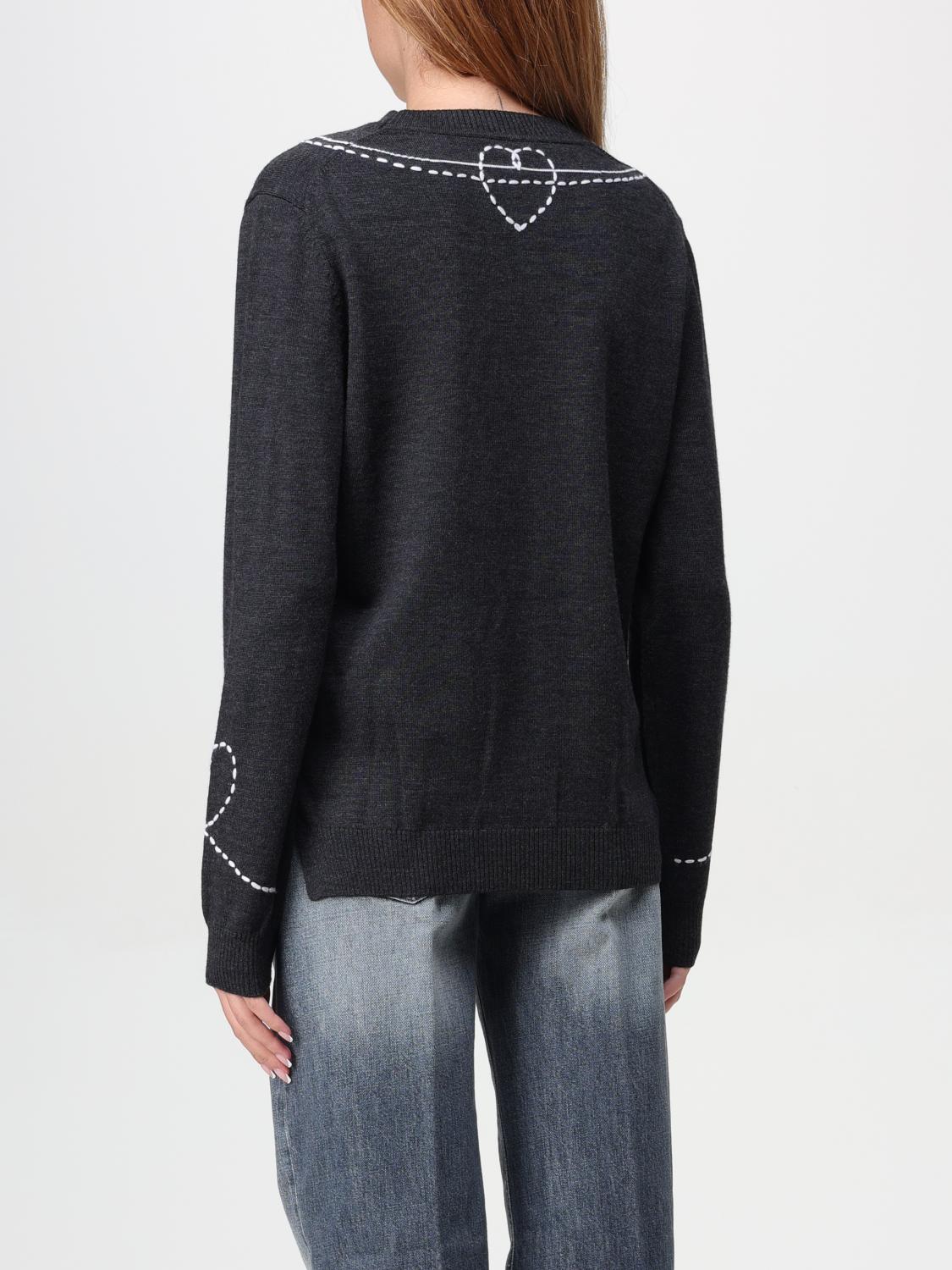 MOSCHINO JEANS PULL: Pull femme Moschino Jeans, Gris - Img 2