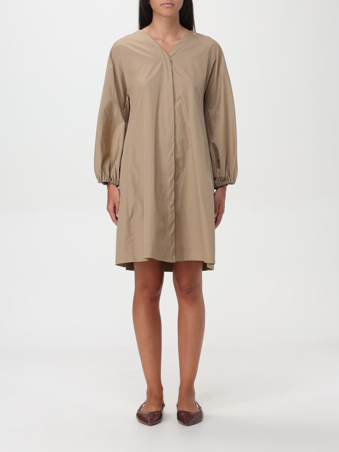 'S MAX MARA ABITO: Abito caftano 's Miki Max Mara in cotone, Beige - Img 1