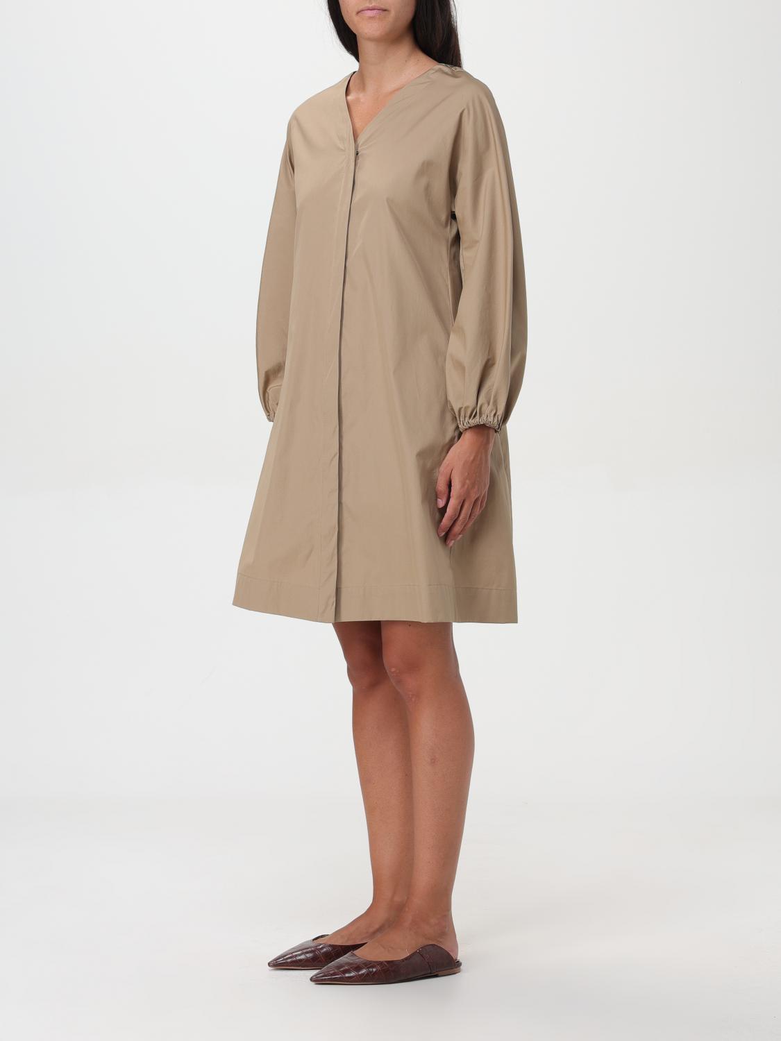 'S MAX MARA ABITO: Abito caftano 's Miki Max Mara in cotone, Beige - Img 3