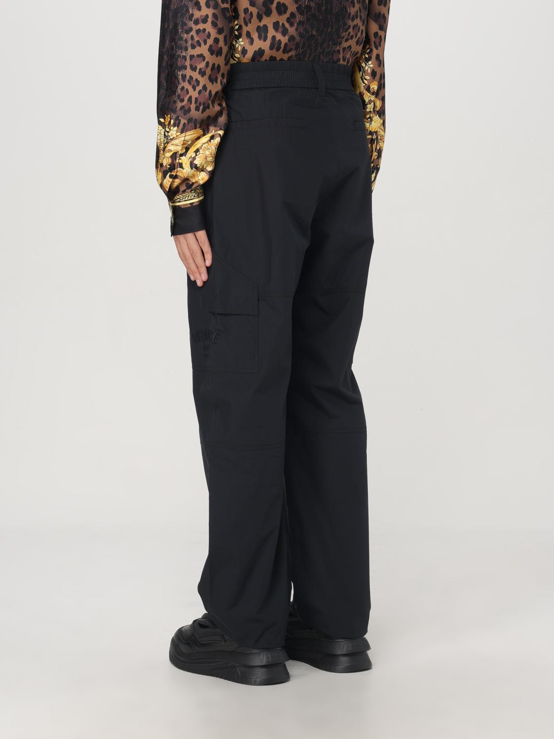 VERSACE PANTS: Pants men Versace, Black - Img 3