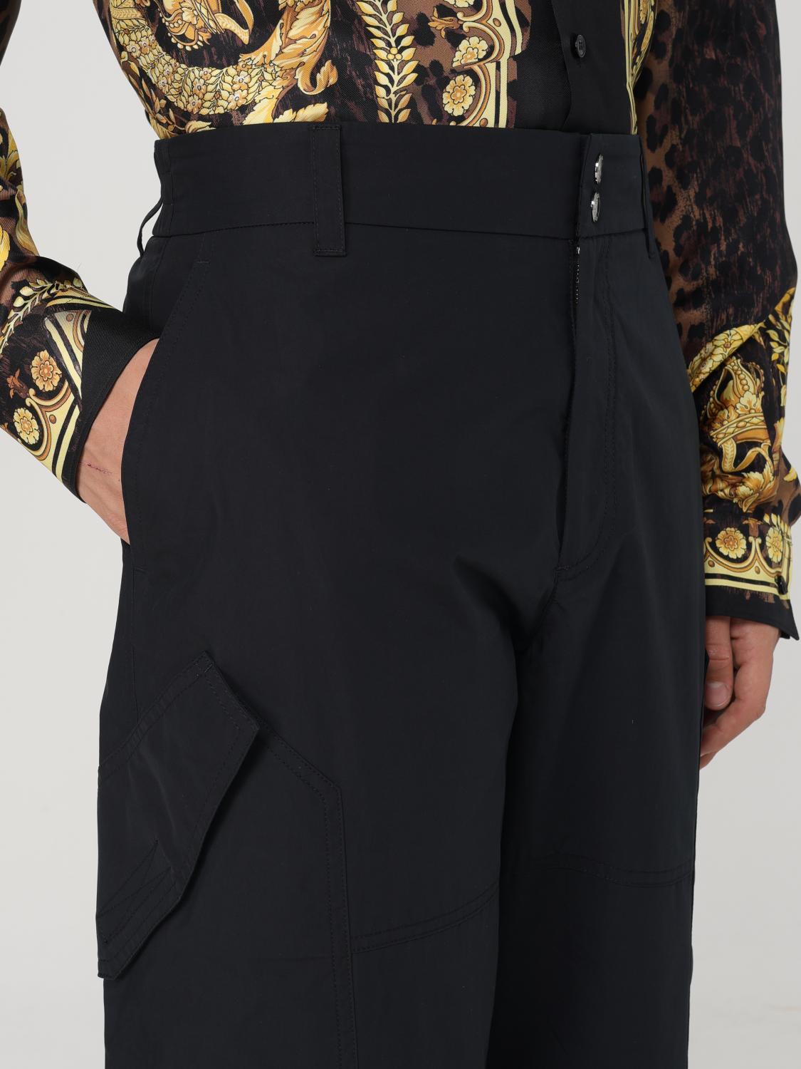 VERSACE PANTS: Pants men Versace, Black - Img 5