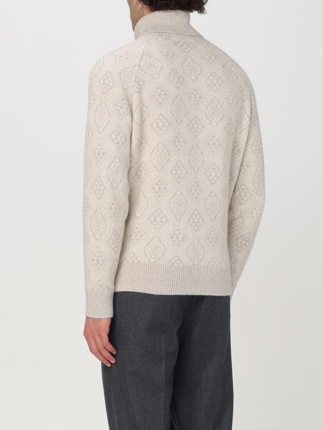 BRUNELLO CUCINELLI SWEATER: Sweater men Brunello Cucinelli, Cream - Img 3