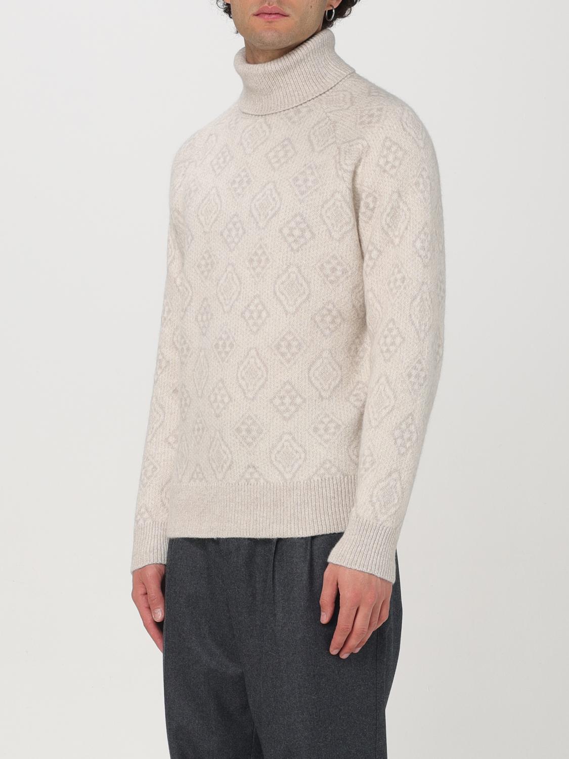 BRUNELLO CUCINELLI SWEATER: Sweater men Brunello Cucinelli, Cream - Img 4