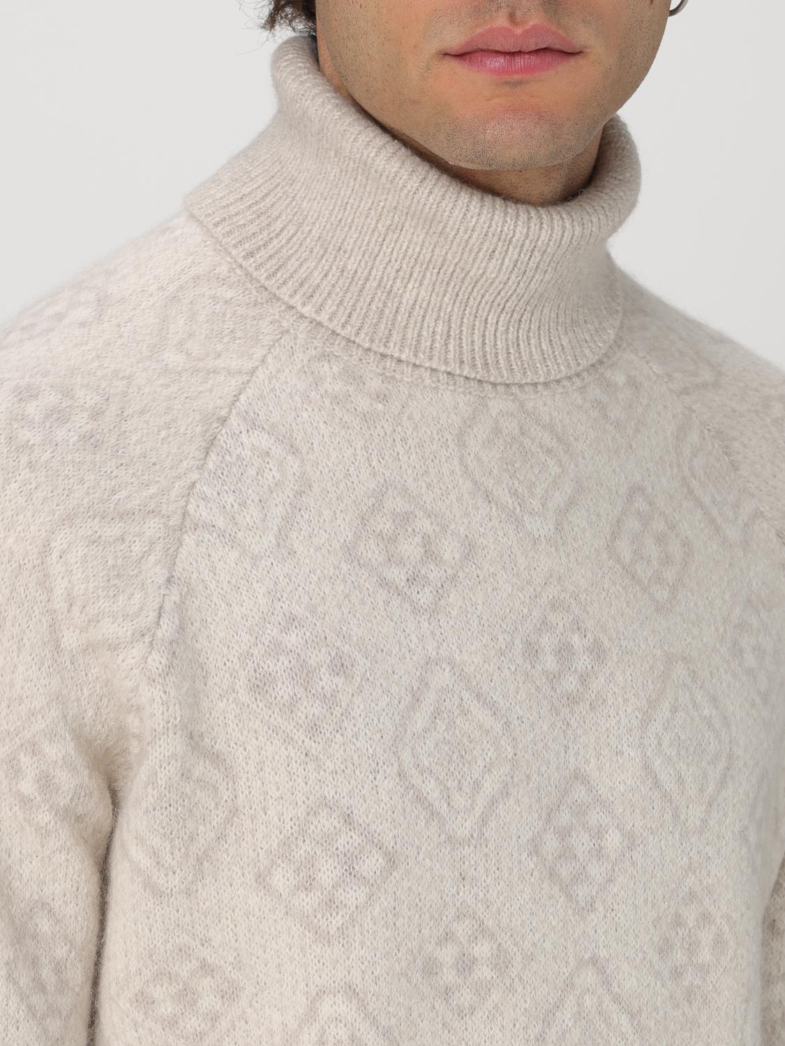 BRUNELLO CUCINELLI SWEATER: Sweater men Brunello Cucinelli, Cream - Img 5