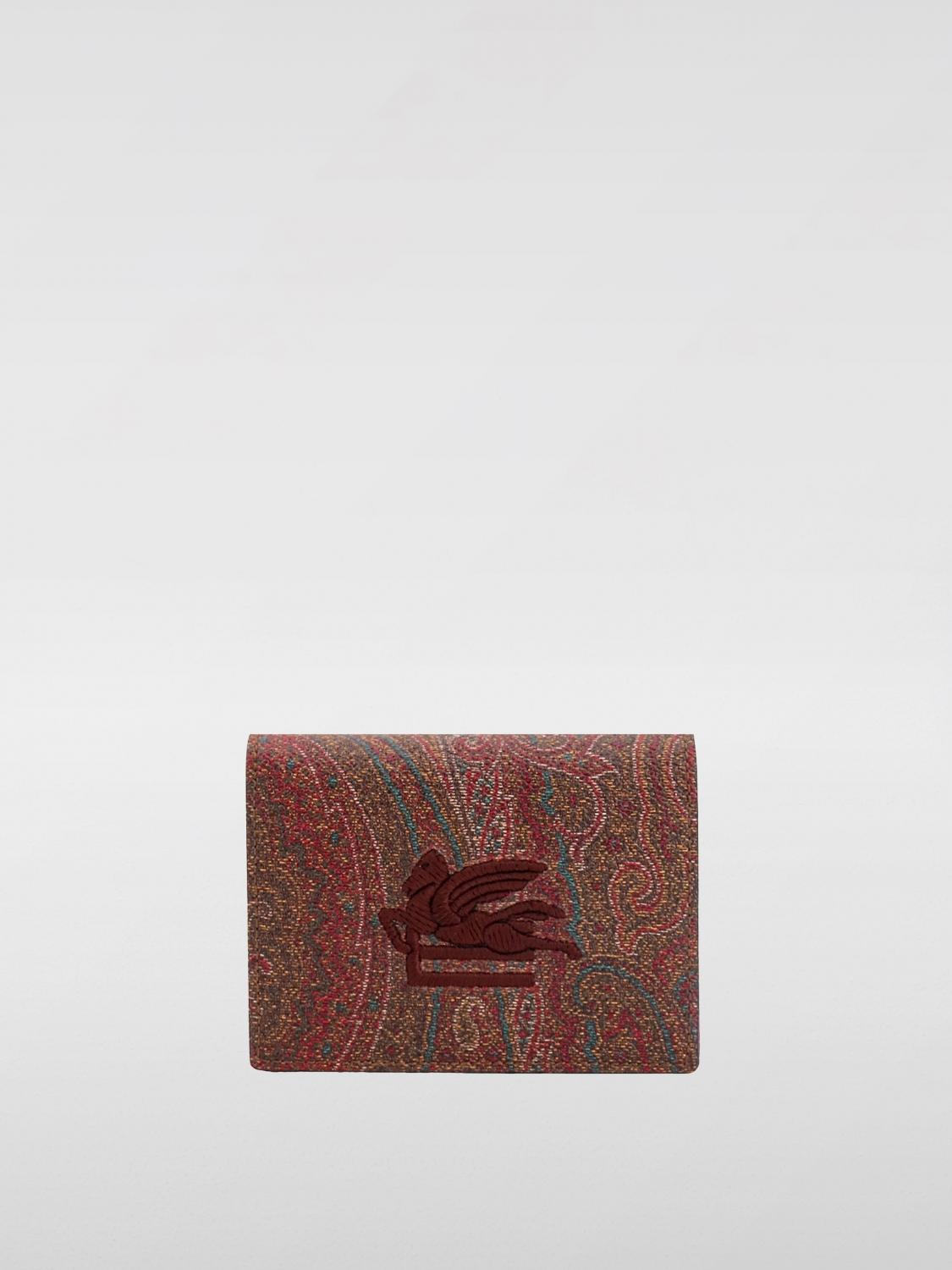 ETRO WALLET: Wallet woman Etro, Brown - Img 1