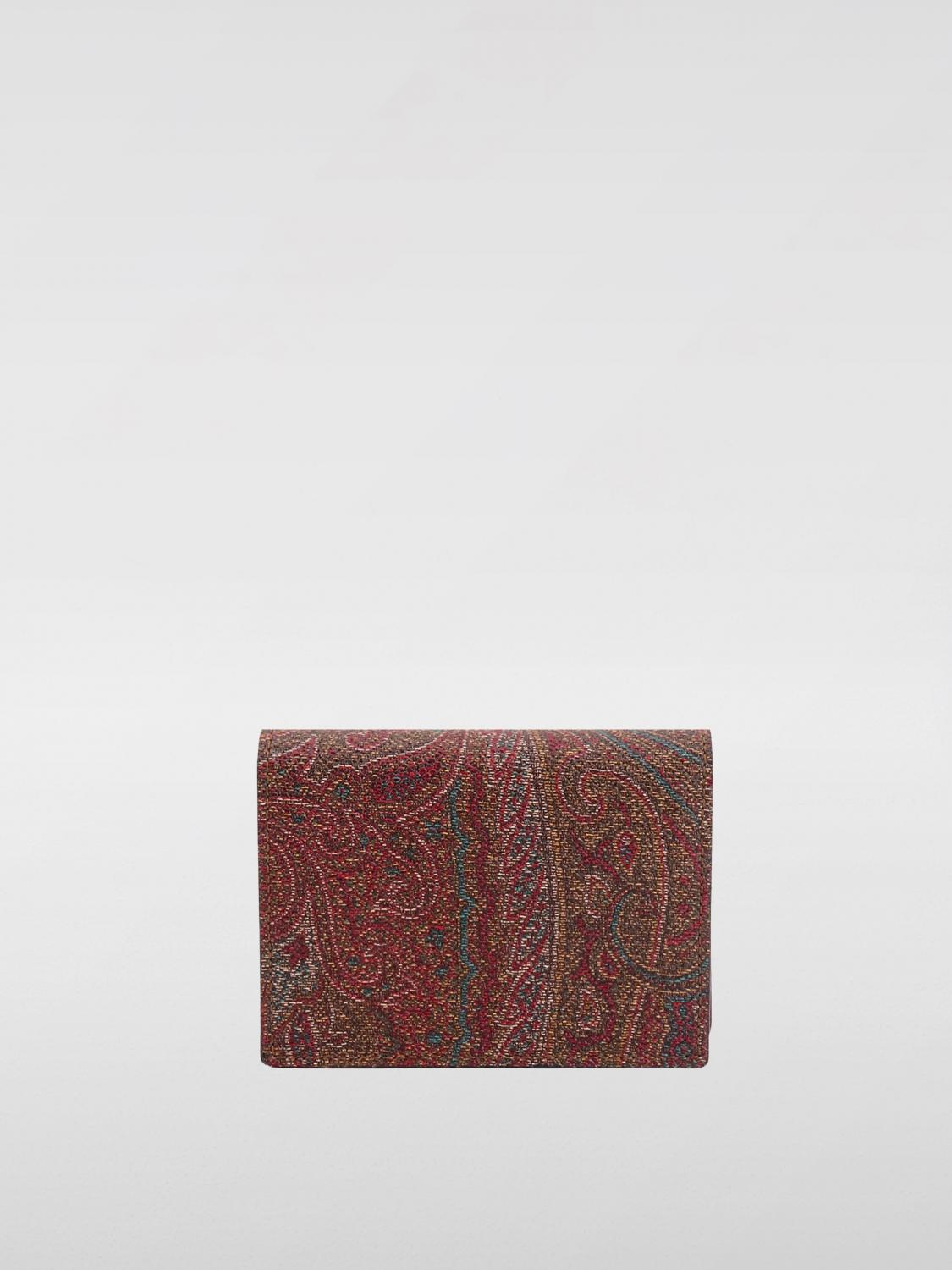 ETRO WALLET: Wallet woman Etro, Brown - Img 3