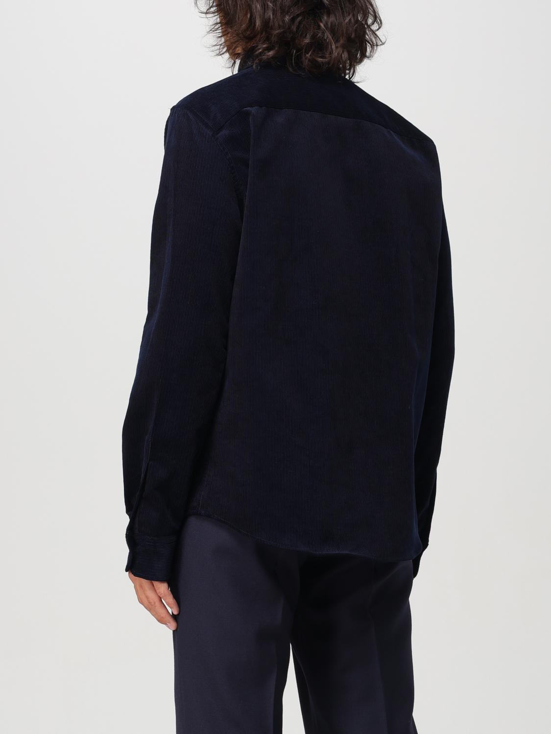 AMI PARIS SHIRT: Shirt men Ami Paris, Blue - Img 3