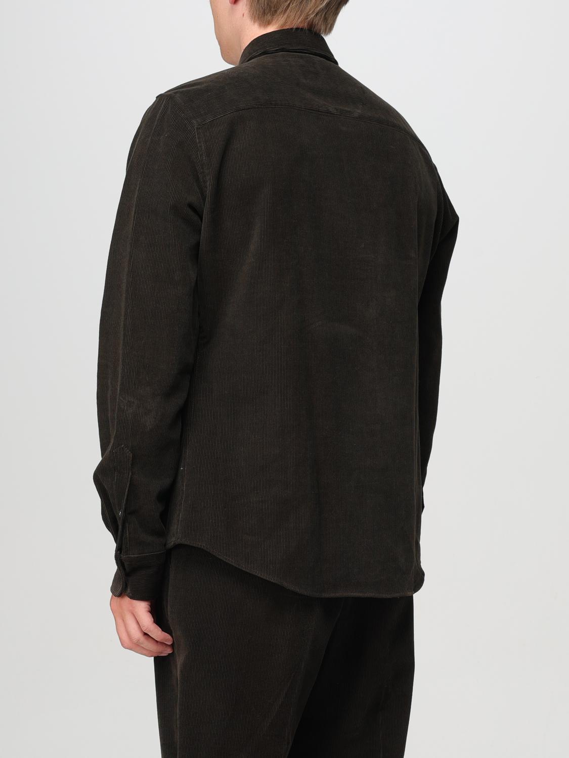 AMI PARIS HEMD: Hemd herren Ami Paris, Braun - Img 3