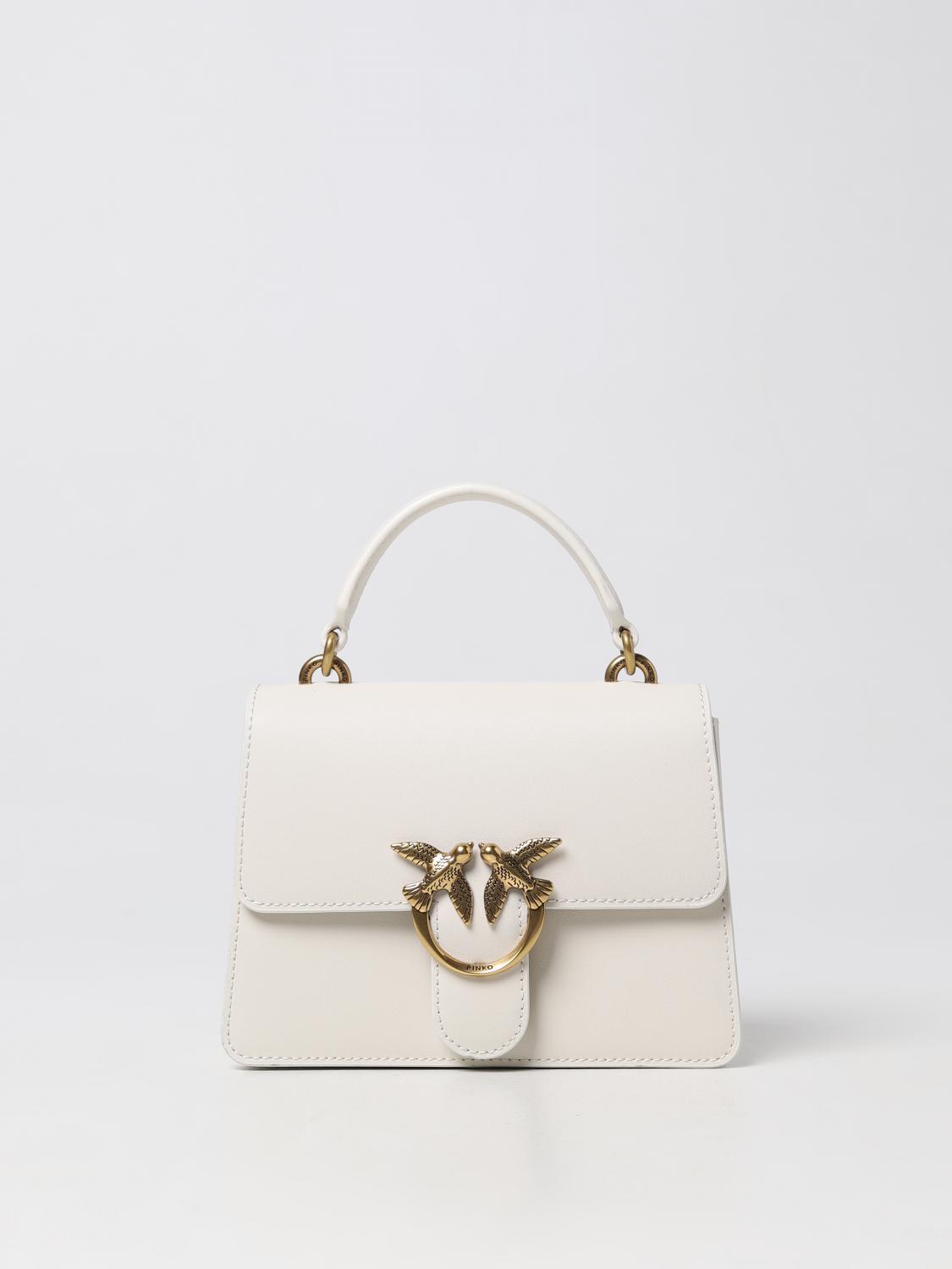 PINKO MINI BOLSO: Bolso de mano mujer Pinko, Blanco - Img 1