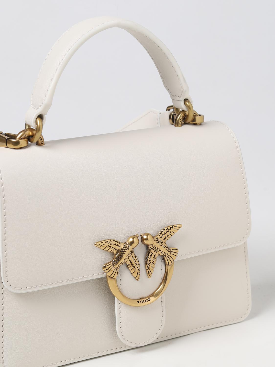 PINKO MINI BOLSO: Bolso de mano mujer Pinko, Blanco - Img 3