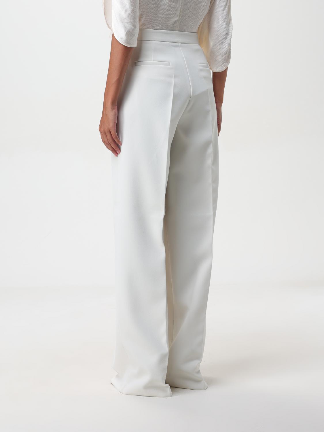PINKO PANTALONI: Pantalone Pergamino Pinko in viscosa , Bianco - Img 2