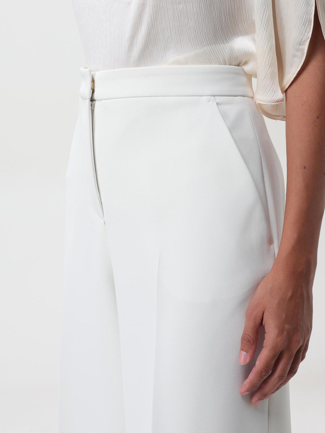 PINKO PANTALONI: Pantalone Pergamino Pinko in viscosa , Bianco - Img 3