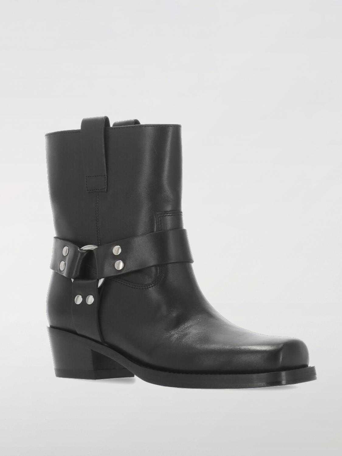 PARIS TEXAS STIVALETTI: Stivaletto Paris Texas in pelle used , Nero 1 - Img 2