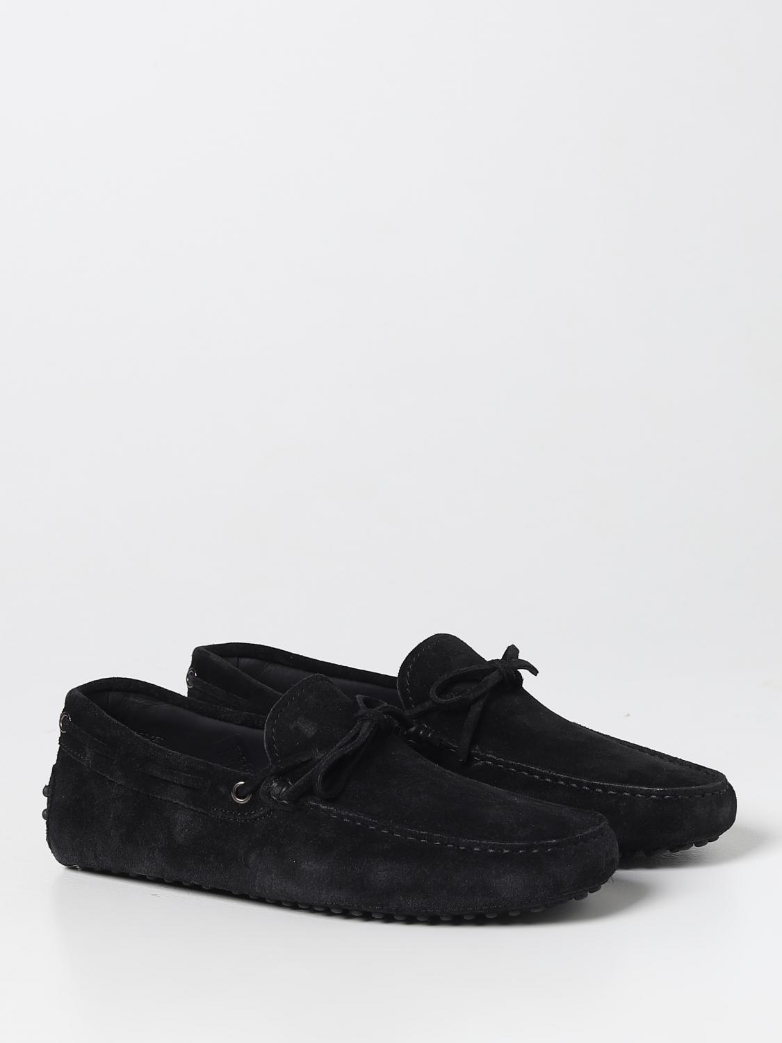TOD'S MOCASSINI: Mocassino Tod's in camoscio , Nero - Img 2