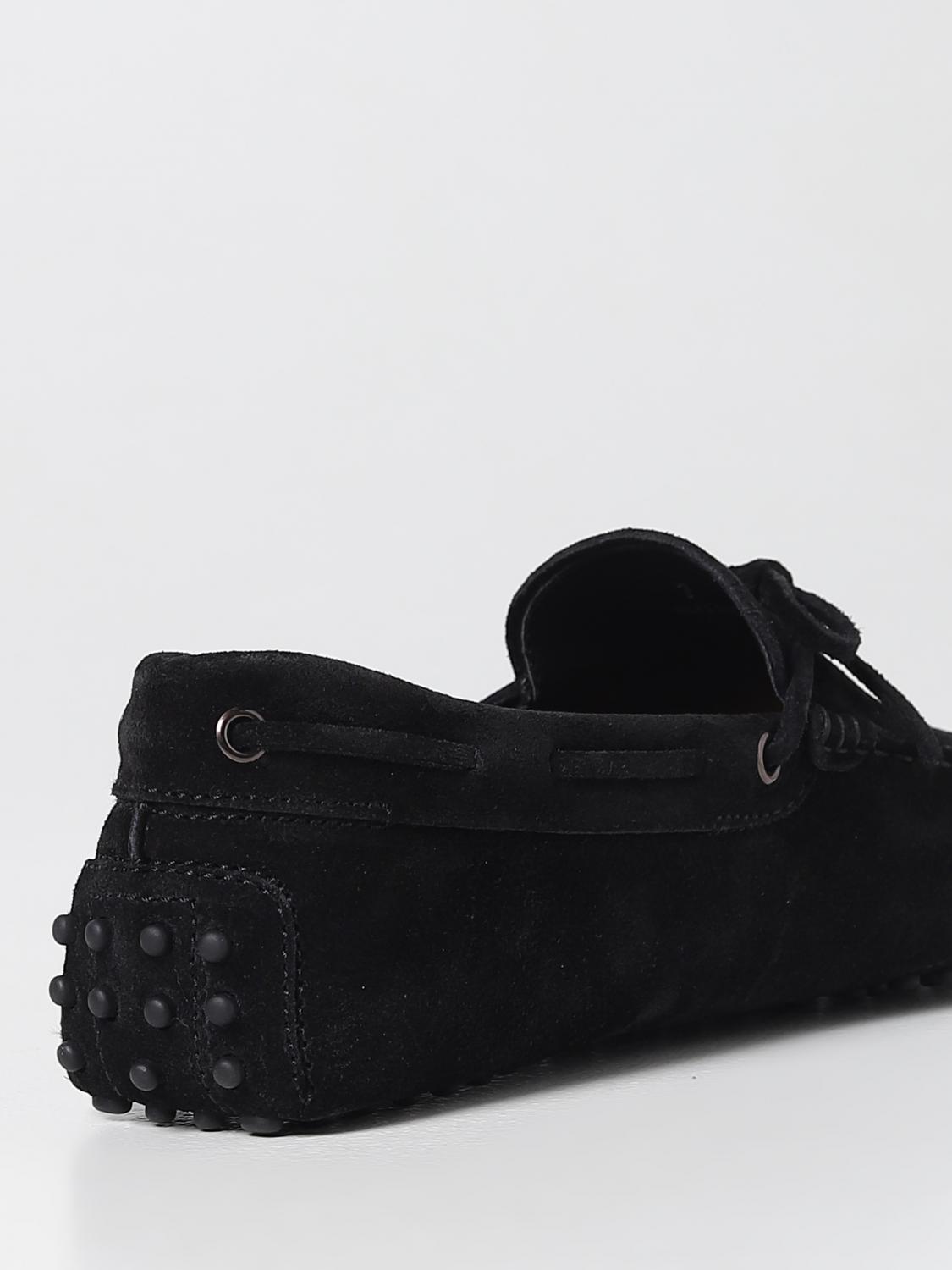 TOD'S MOCASSINI: Mocassino Tod's in camoscio , Nero - Img 3